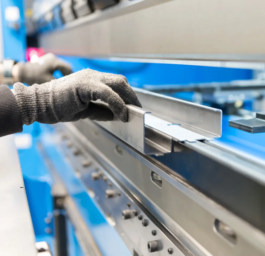 Galvanised steel bending profile - security Doors